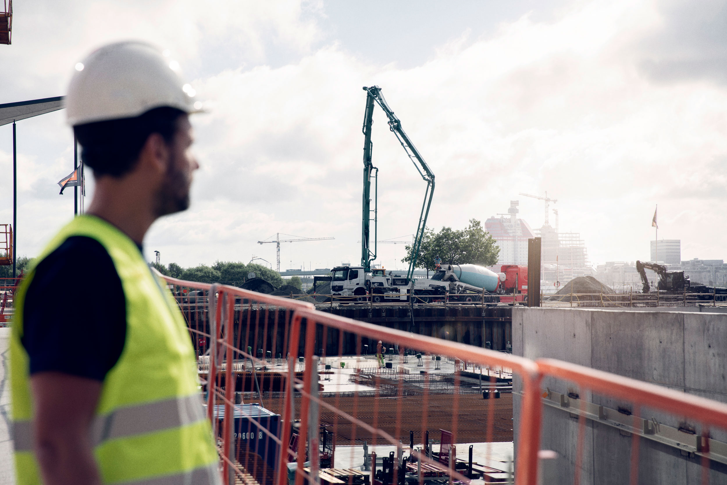 Arbete med eller nära lyftanordningar